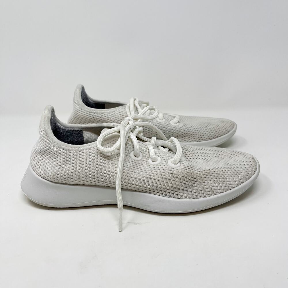 Allbirds Womens 8 White Tree Runners Sneakers Kaikoura Lightweight Breathable